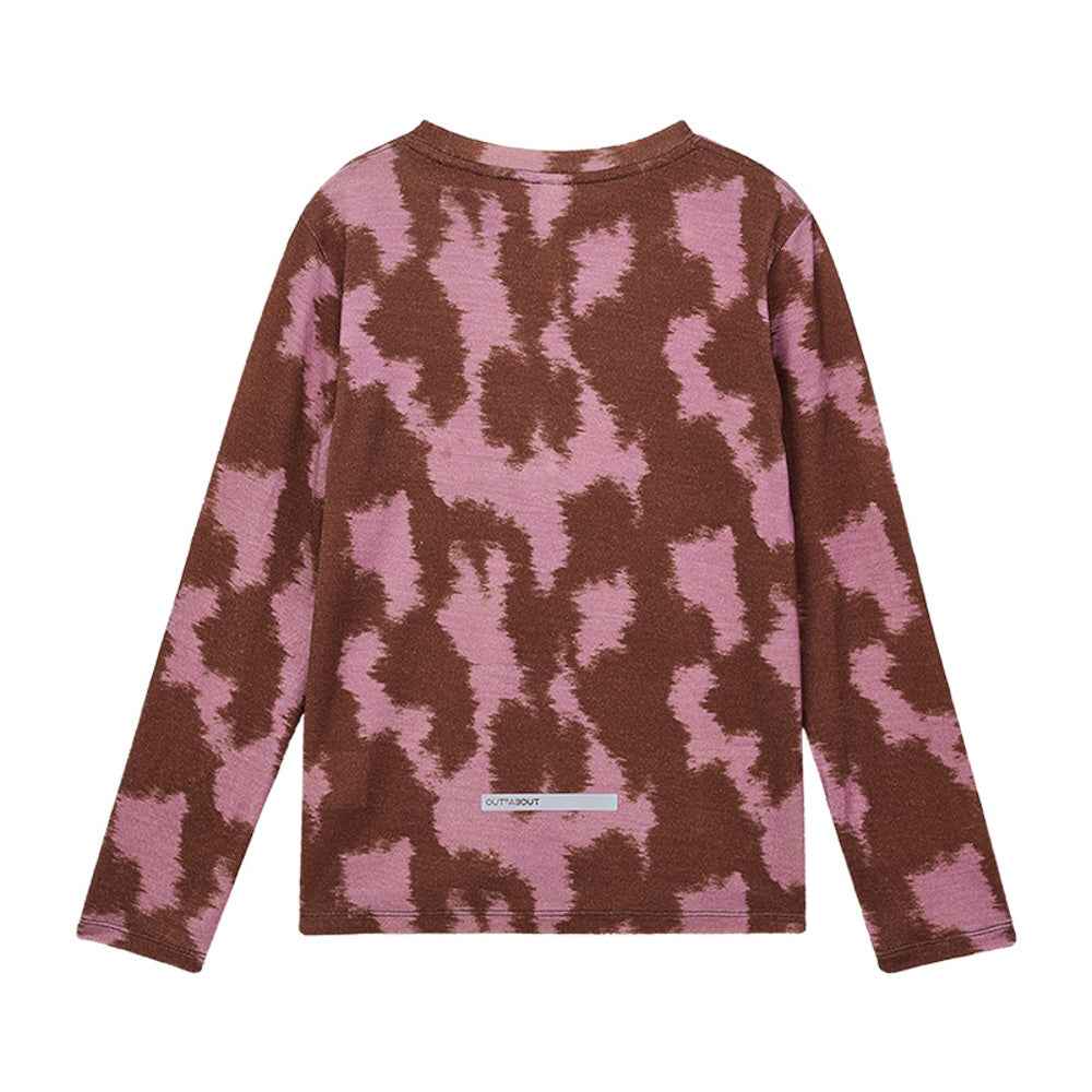 Kids 17.5μm Merino Wool LENZING™ Tencel™ Tie-Dye Graphic Tee