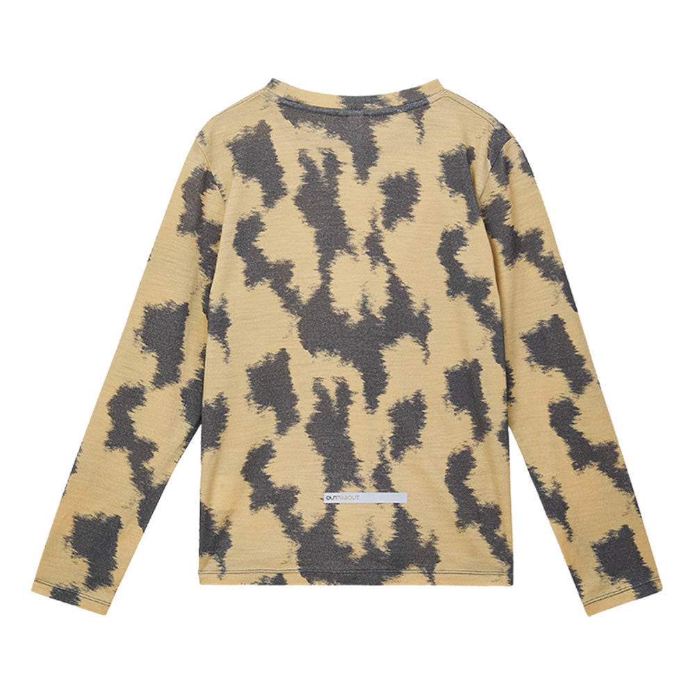 Kids 17.5μm Merino Wool LENZING™ Tencel™ Tie-Dye Graphic Tee