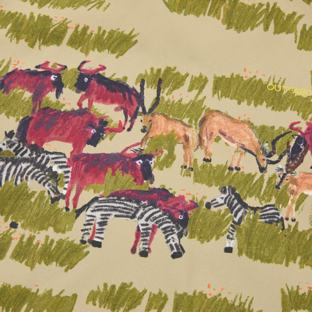 Kids Grassland Wildebeest Migration Graphic T-Shirt