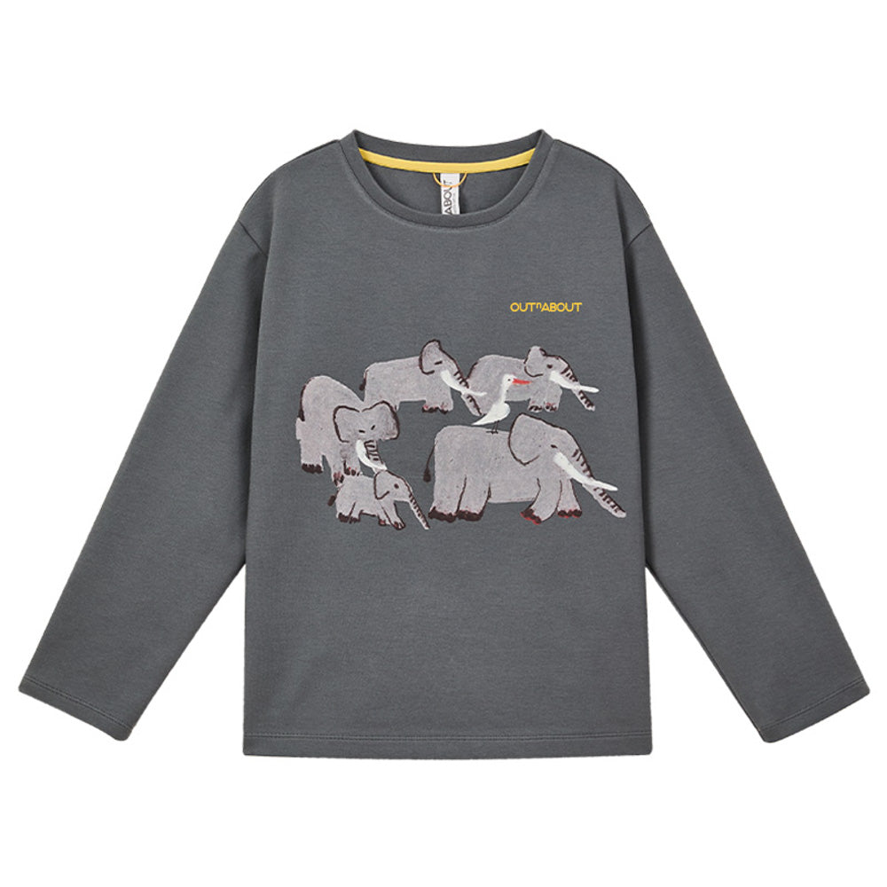 Kids Migrating Animals Graphic Sweatshirt