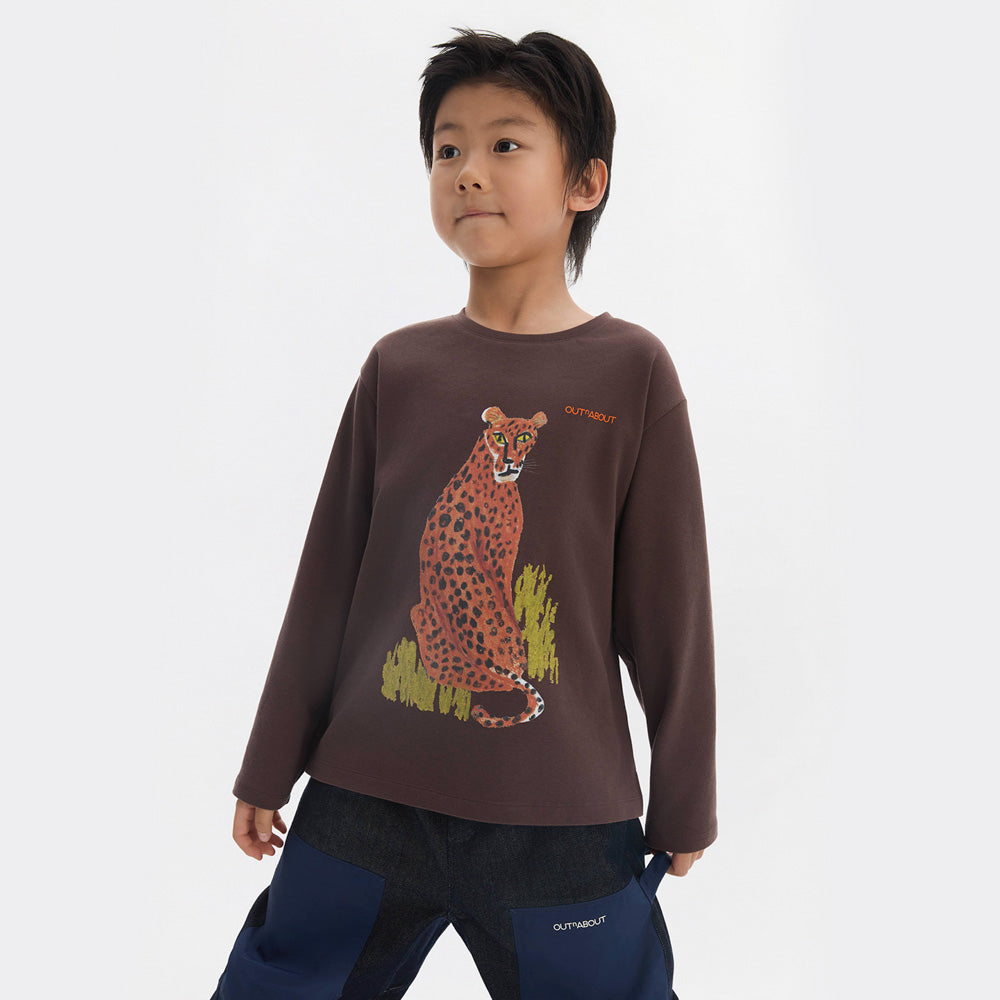 Kids Migrating Animals Graphic Sweatshirt