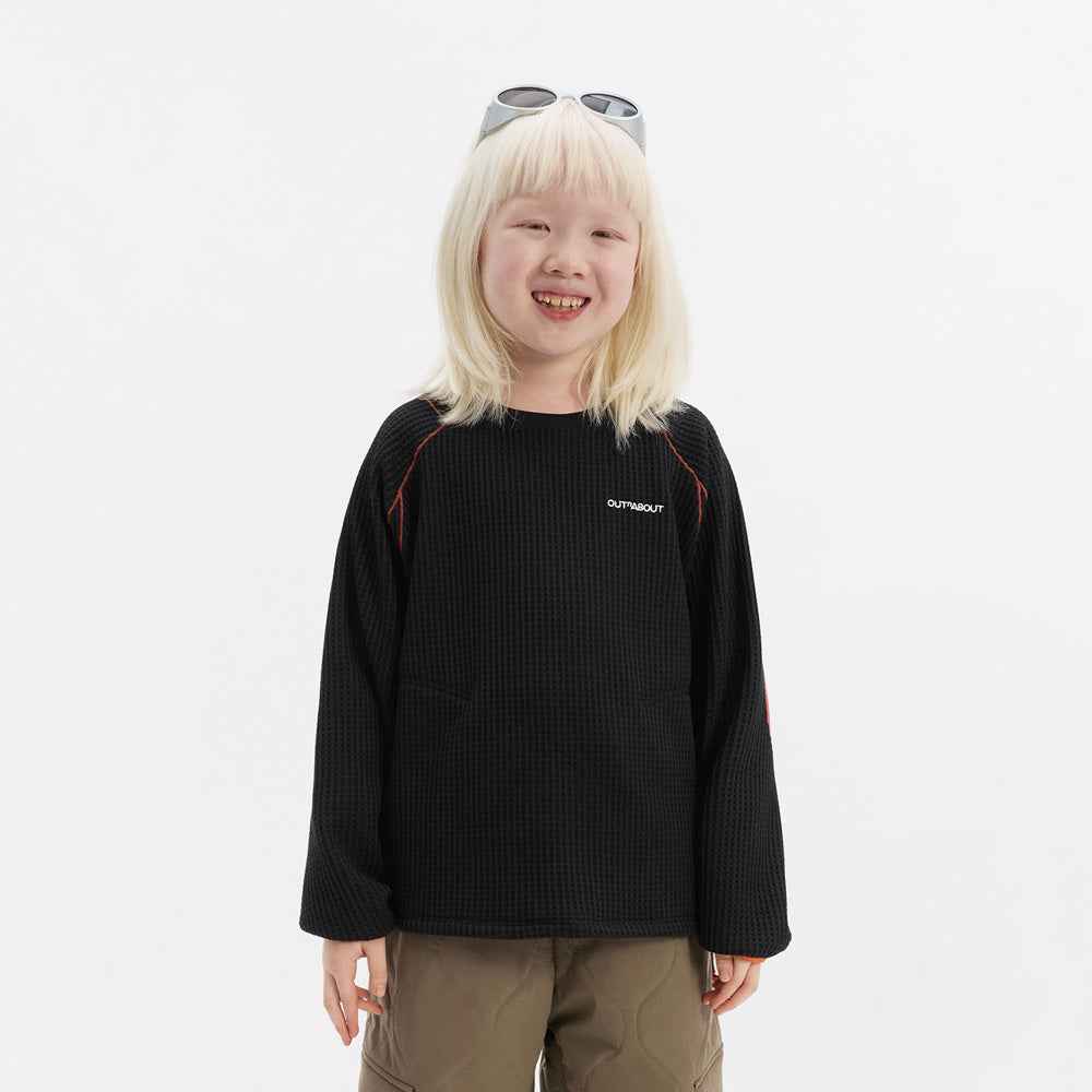 AirSoft Brushed Waffle Stretch Sweatshirt