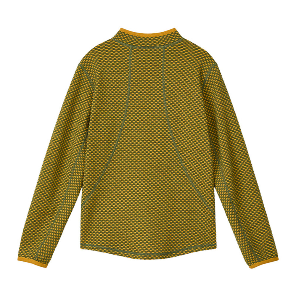 Merino Blend Stand-Collar Layering Jacket
