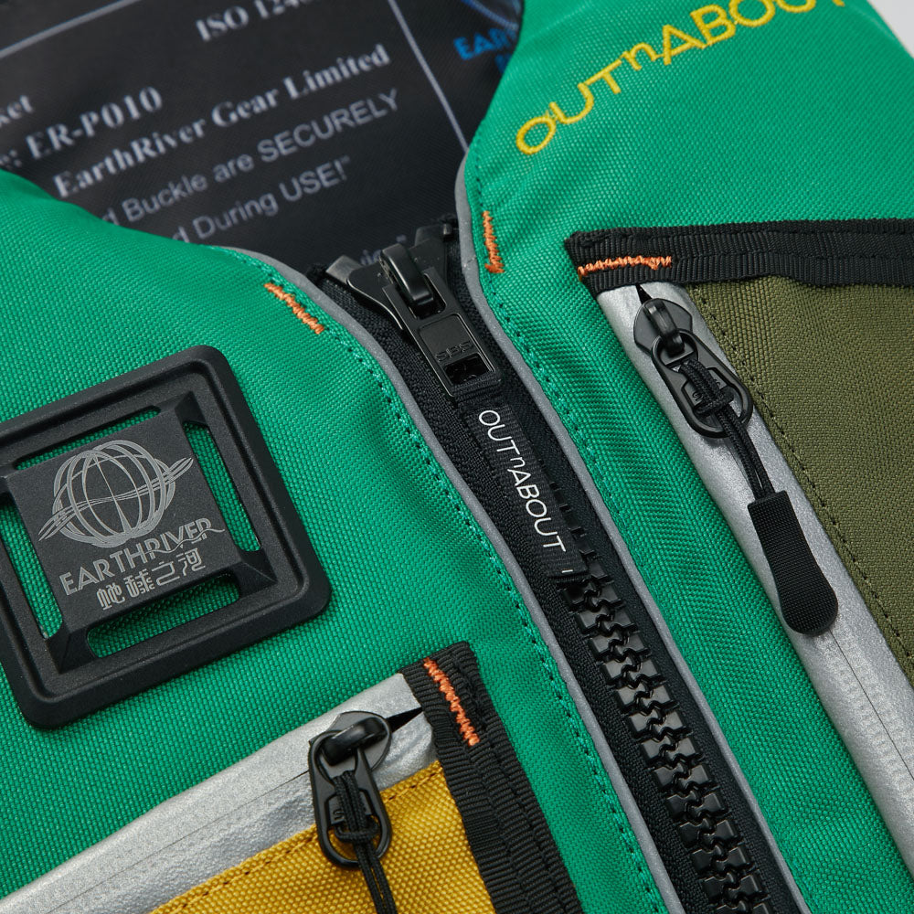 Color-Blocked Buoyancy Aid