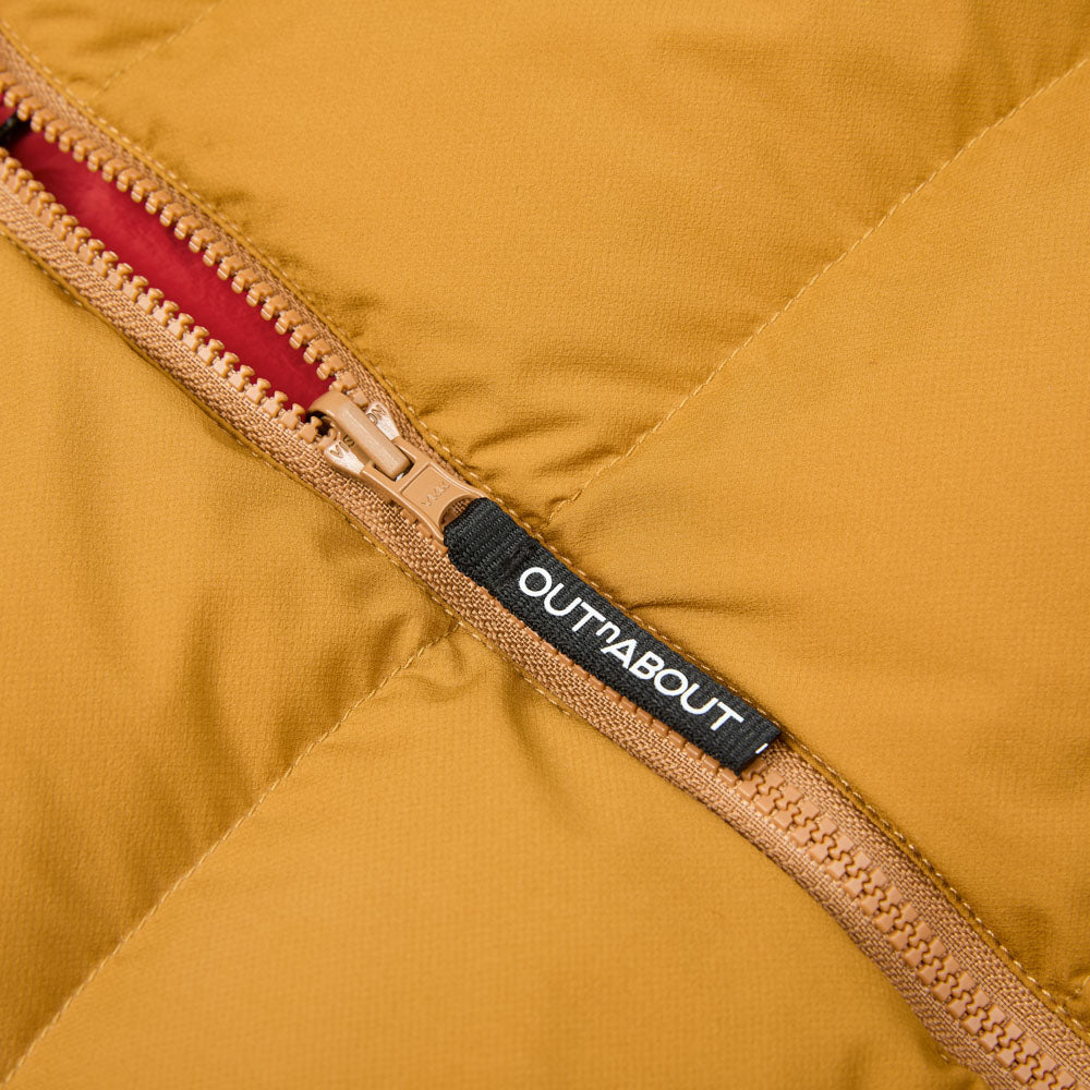 Reversible Hooded Goose Down Jacket