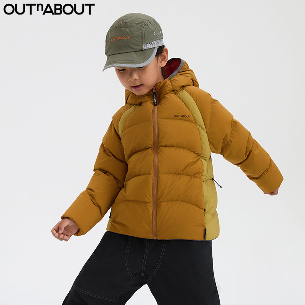 Reversible Hooded Goose Down Jacket
