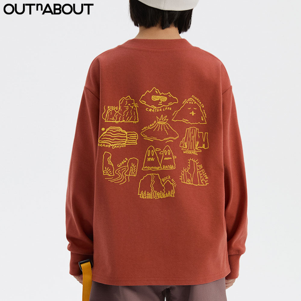 Outnabout Graphic Knit Sweatshirt