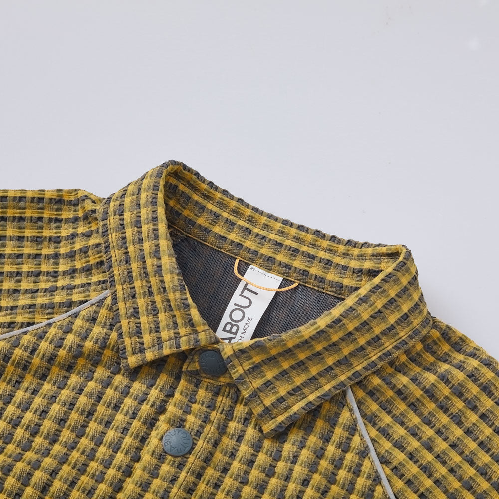 Seersucker Pattern Shirt