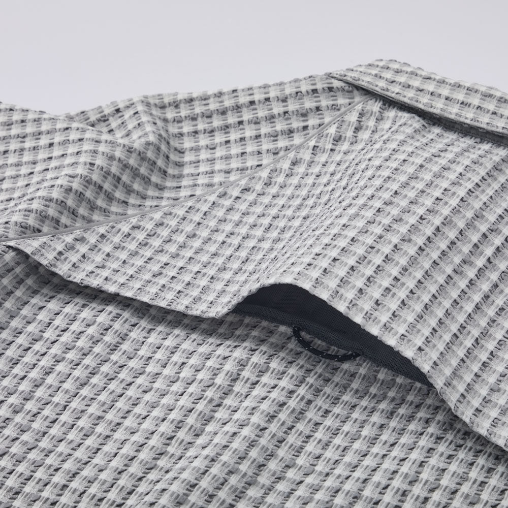 Seersucker Pattern Shirt