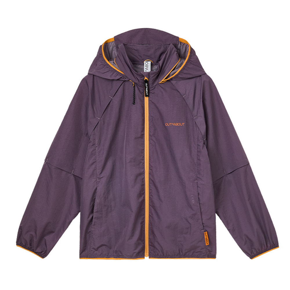 Stand Collar Coat with Stowable Hood