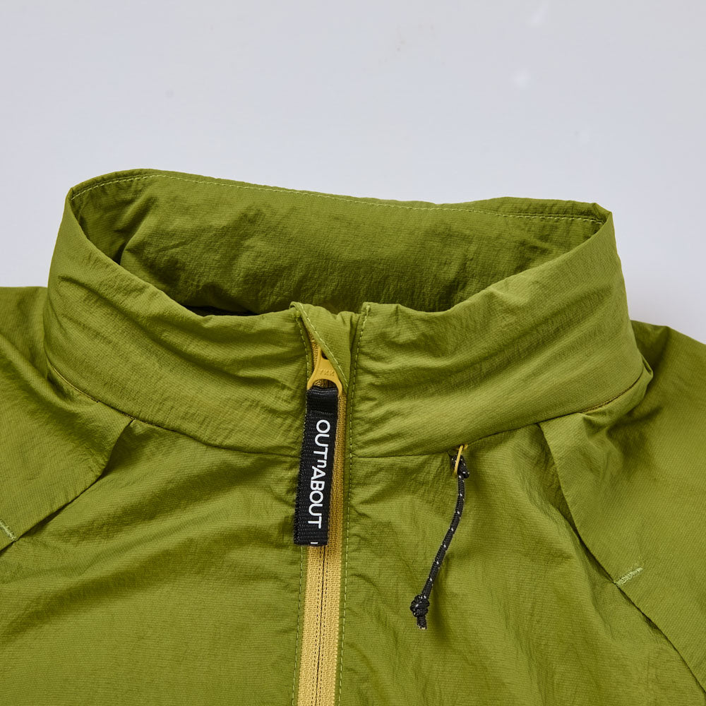 Stand Collar Coat with Stowable Hood
