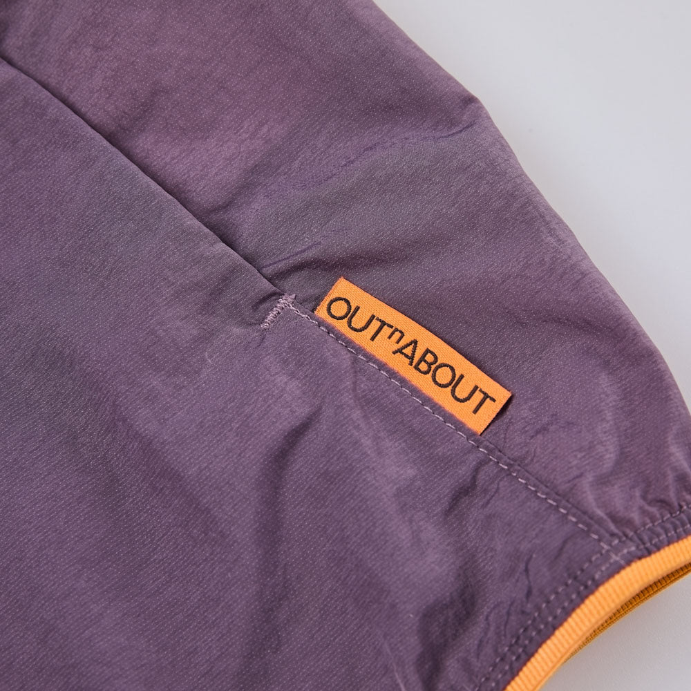 Stand Collar Coat with Stowable Hood