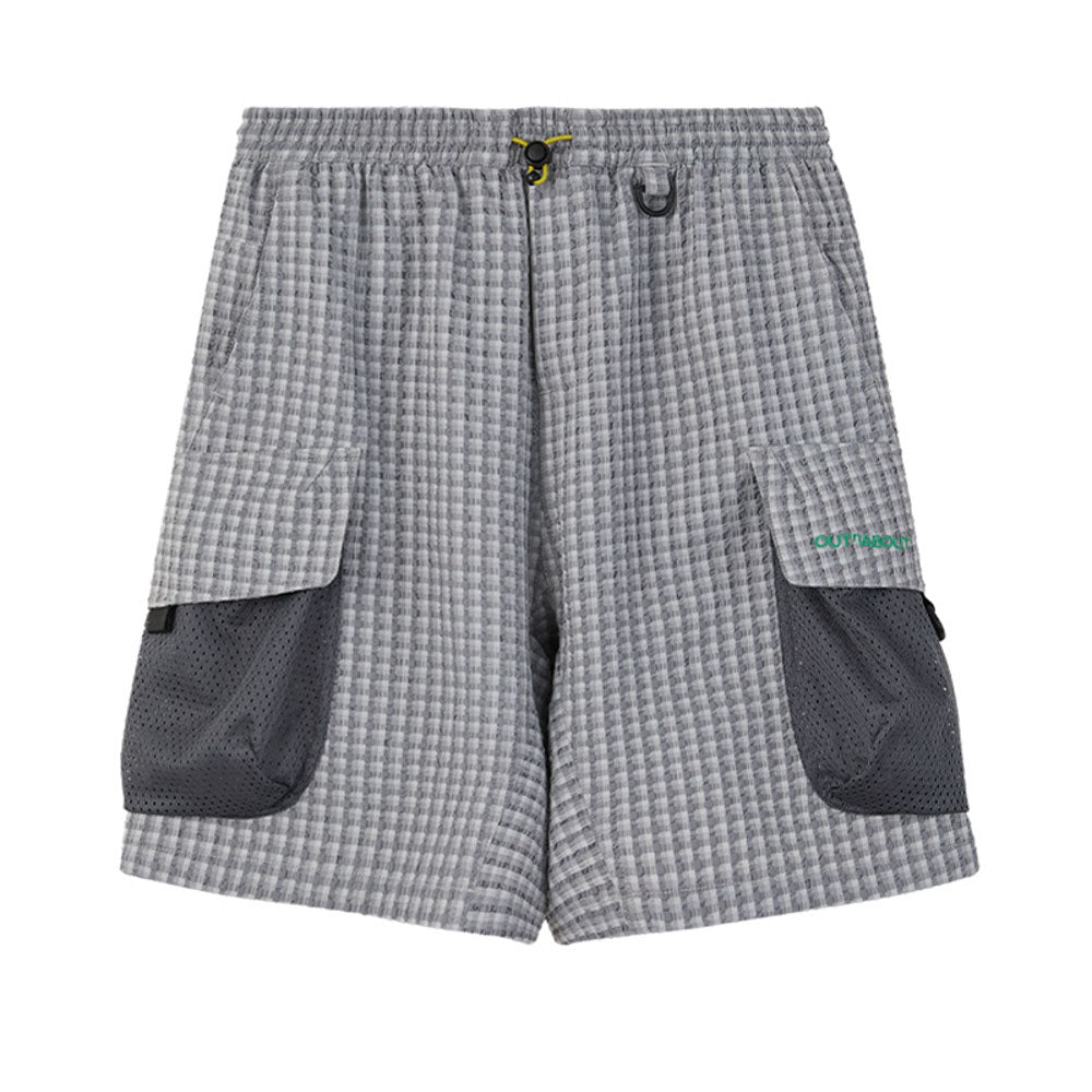 Seersucker Woven Shorts