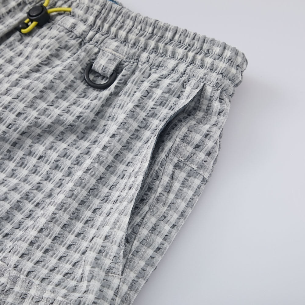 Seersucker Woven Shorts