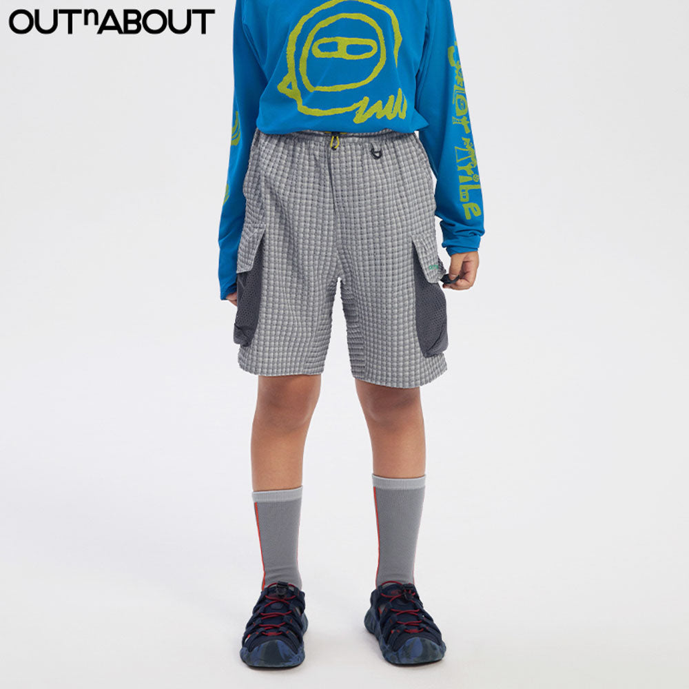 Seersucker Woven Shorts