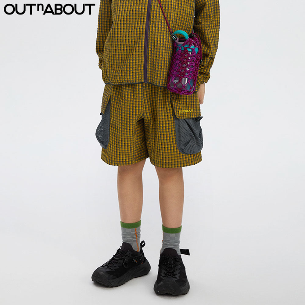 Seersucker Woven Shorts