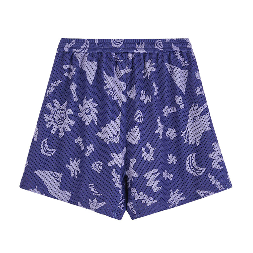 Graphic Knit Shorts
