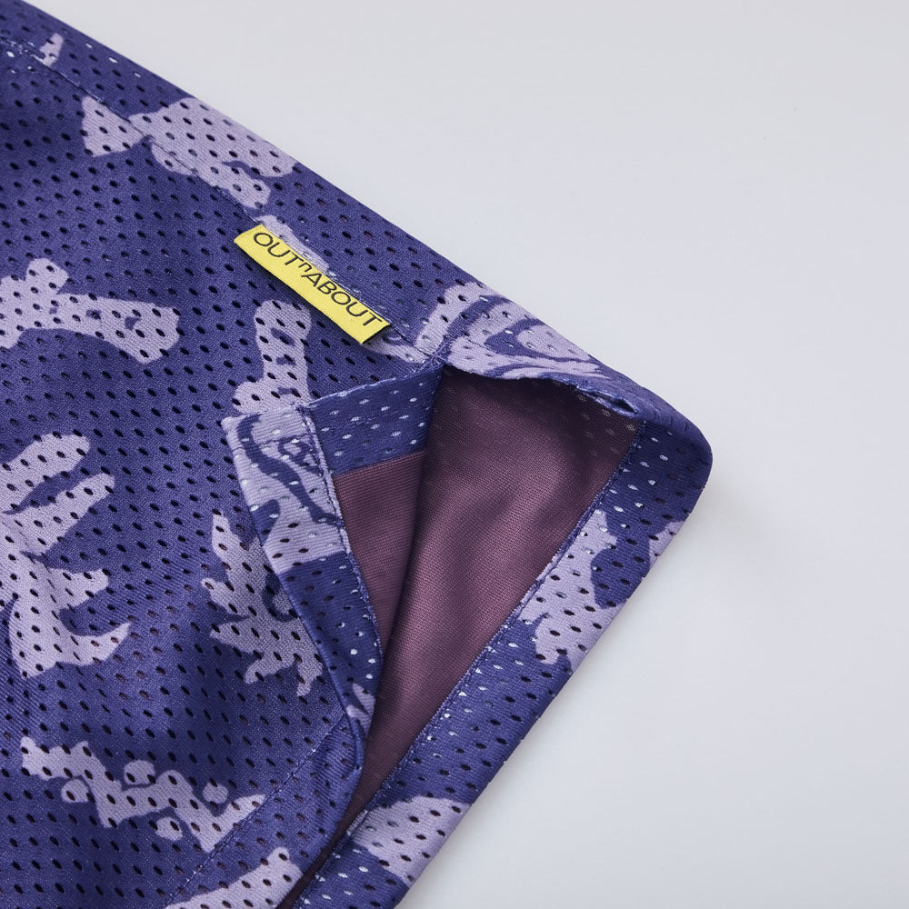 Graphic Knit Shorts