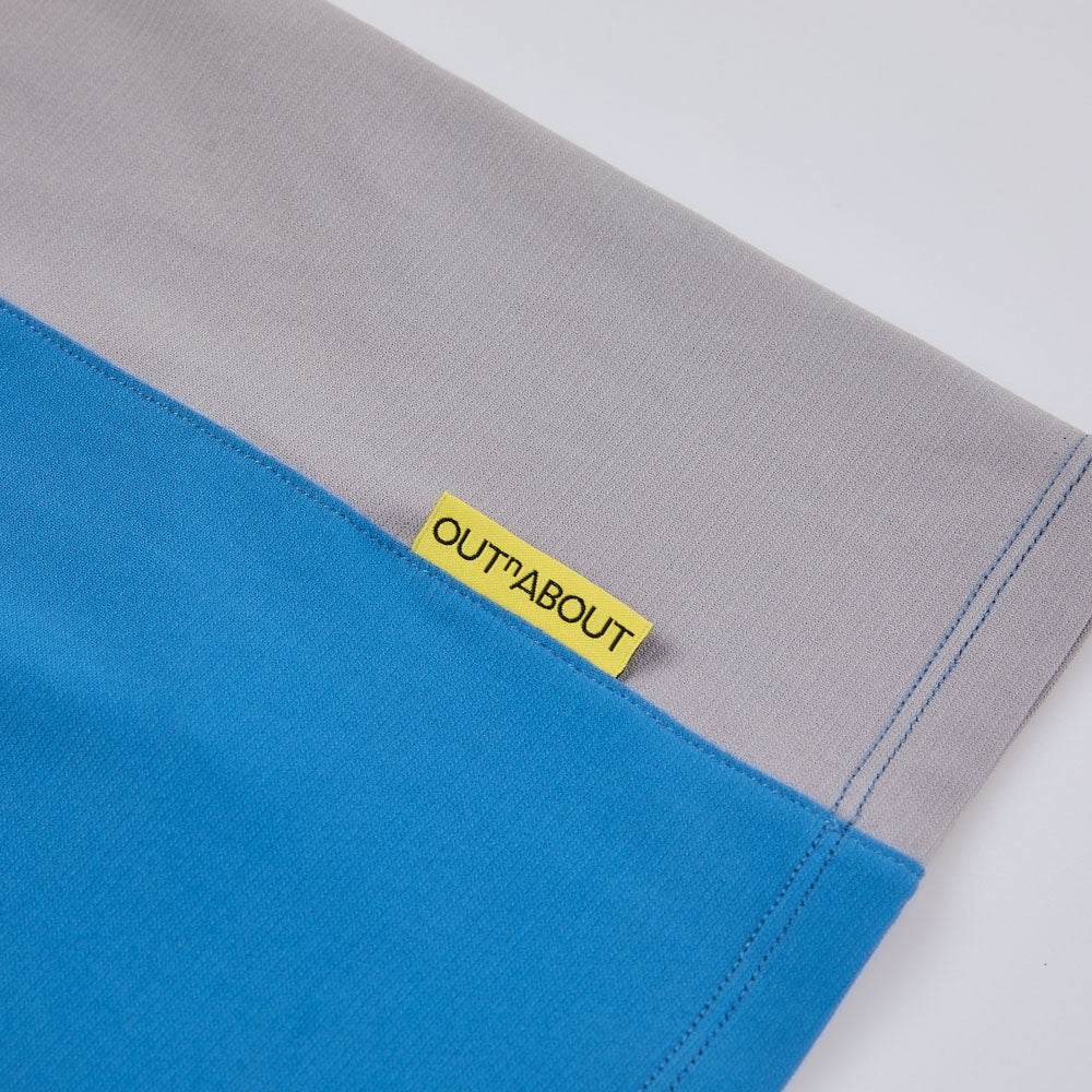 Graphic Sun Protection Quick-Dry Patchwork Tee