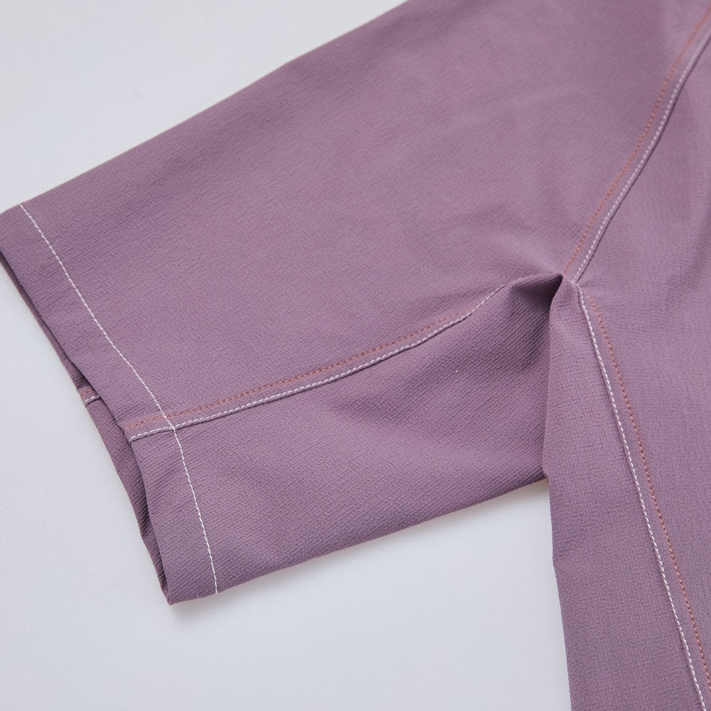 Lightweight Moisture-wicking Woven Short-Sleeve Tee