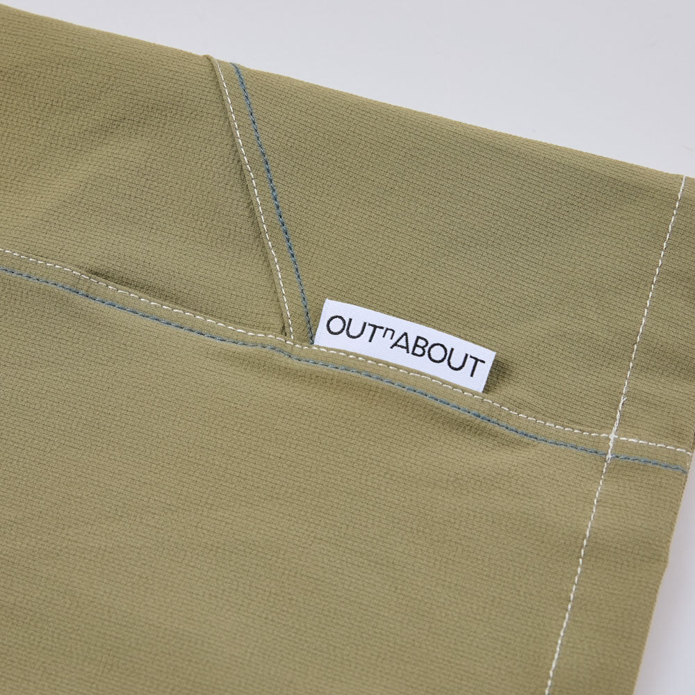 Lightweight Moisture-wicking Woven Short-Sleeve Tee