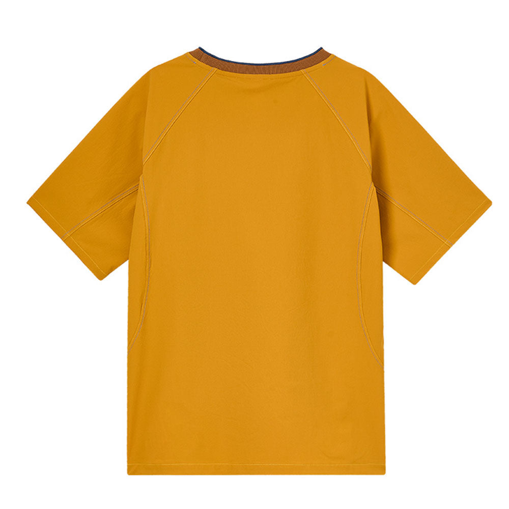 Lightweight Moisture-wicking Woven Short-Sleeve Tee
