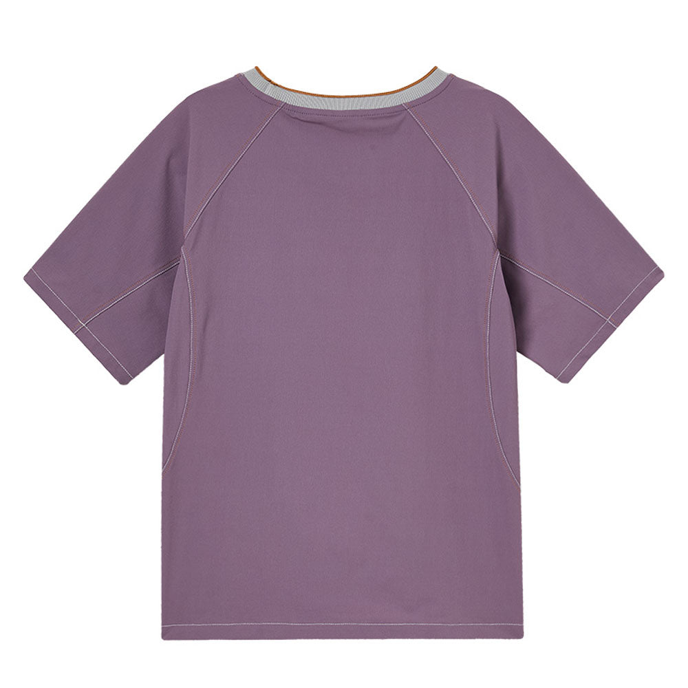 Lightweight Moisture-wicking Woven Short-Sleeve Tee