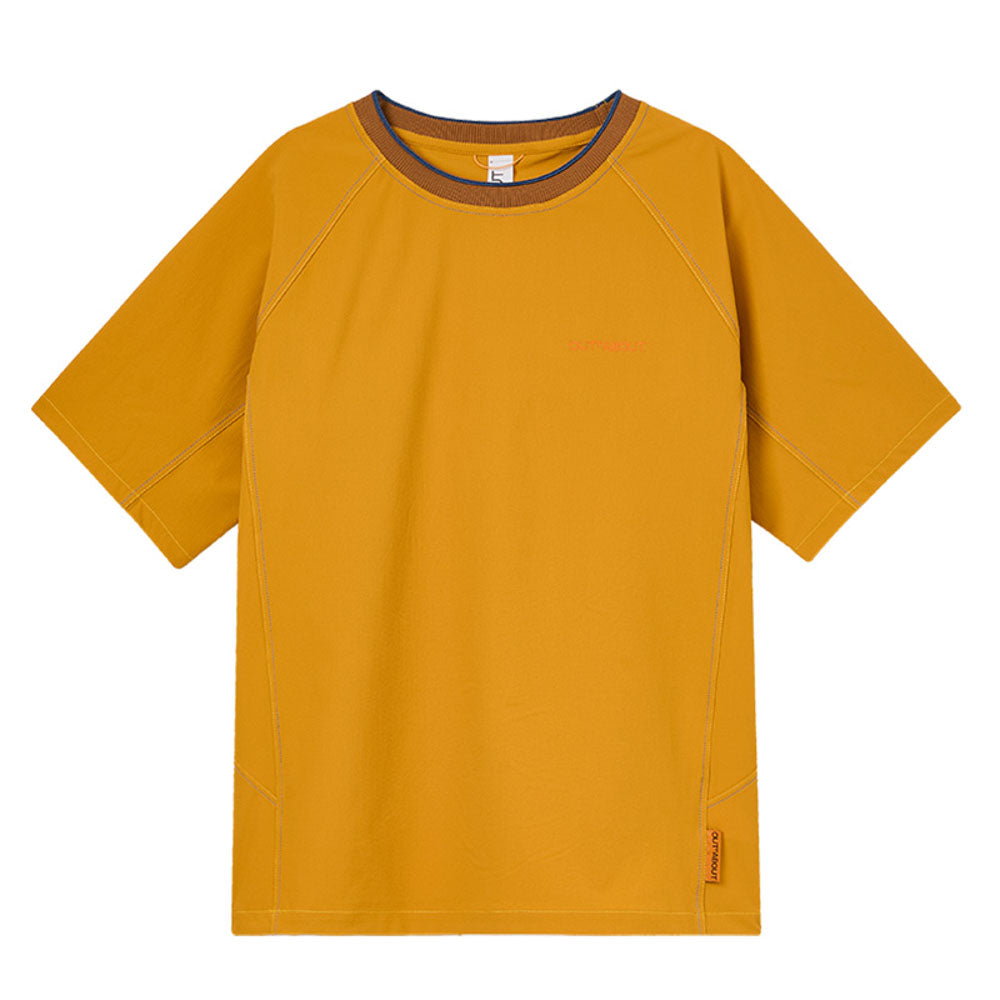 Lightweight Moisture-wicking Woven Short-Sleeve Tee