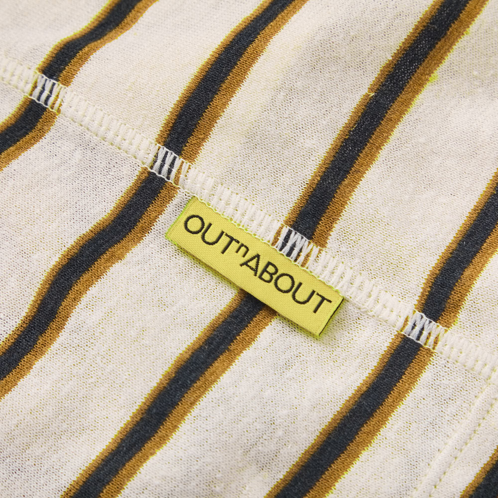 Graphic Striped Hoodie