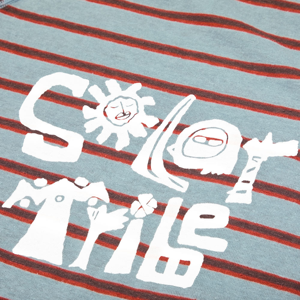 Graphic Striped Hoodie