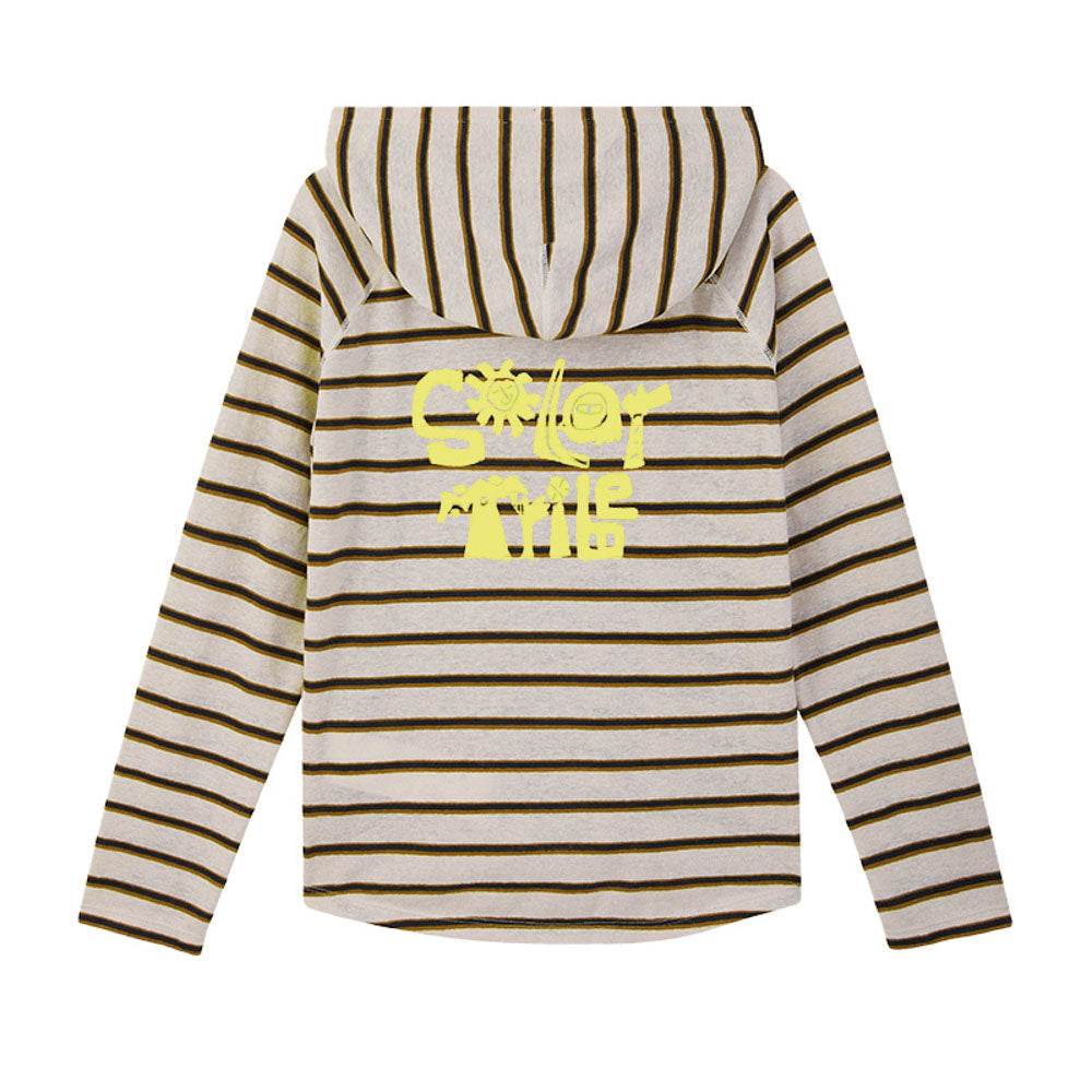 Graphic Striped Hoodie