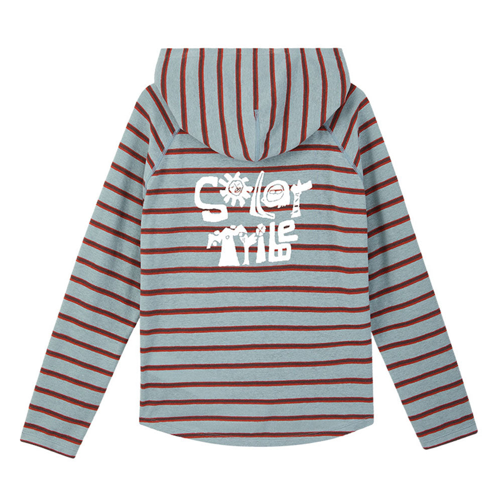 Graphic Striped Hoodie
