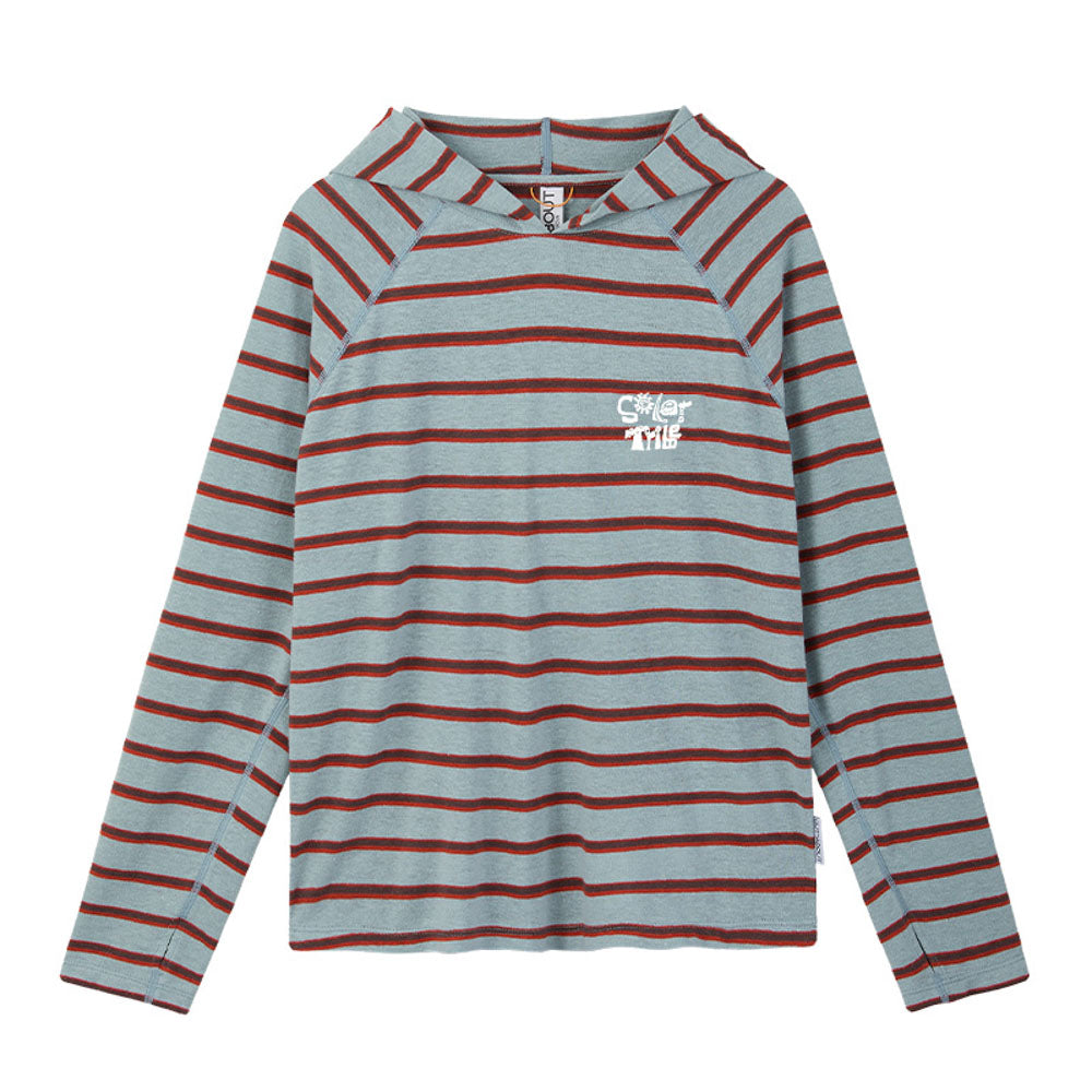Graphic Striped Hoodie