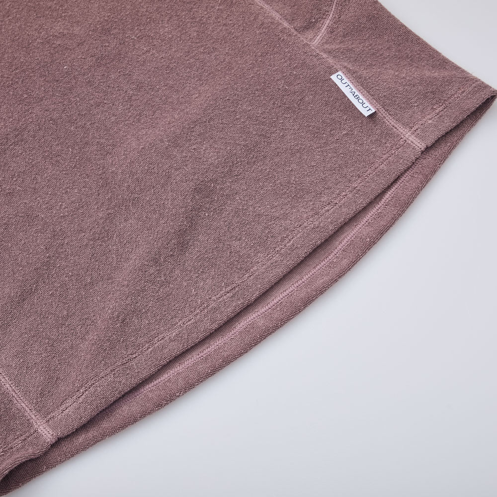 Eco-Friendly Terry Cloth Short-sleeve Tee
