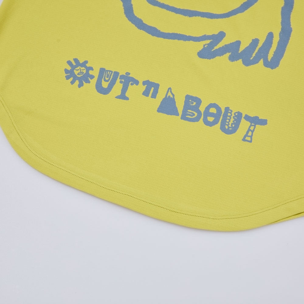 Graphic Sun-Protection Quick-Dry Raglan Sleeve Tee