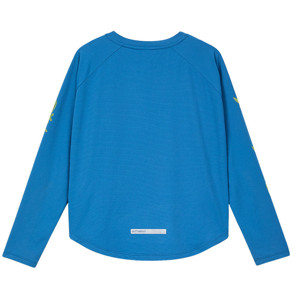 Graphic Sun-Protection Quick-Dry Raglan Sleeve Tee