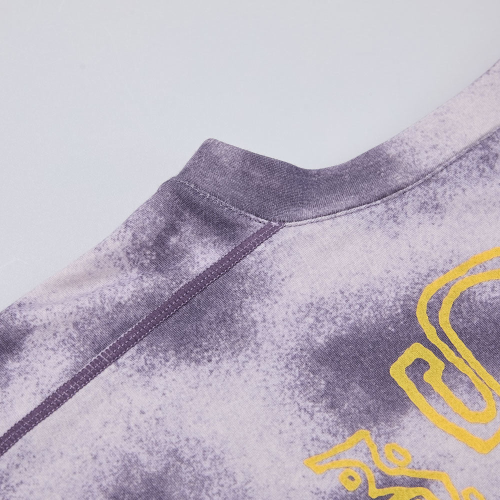 Graphic Tie-Dye Wool Vest