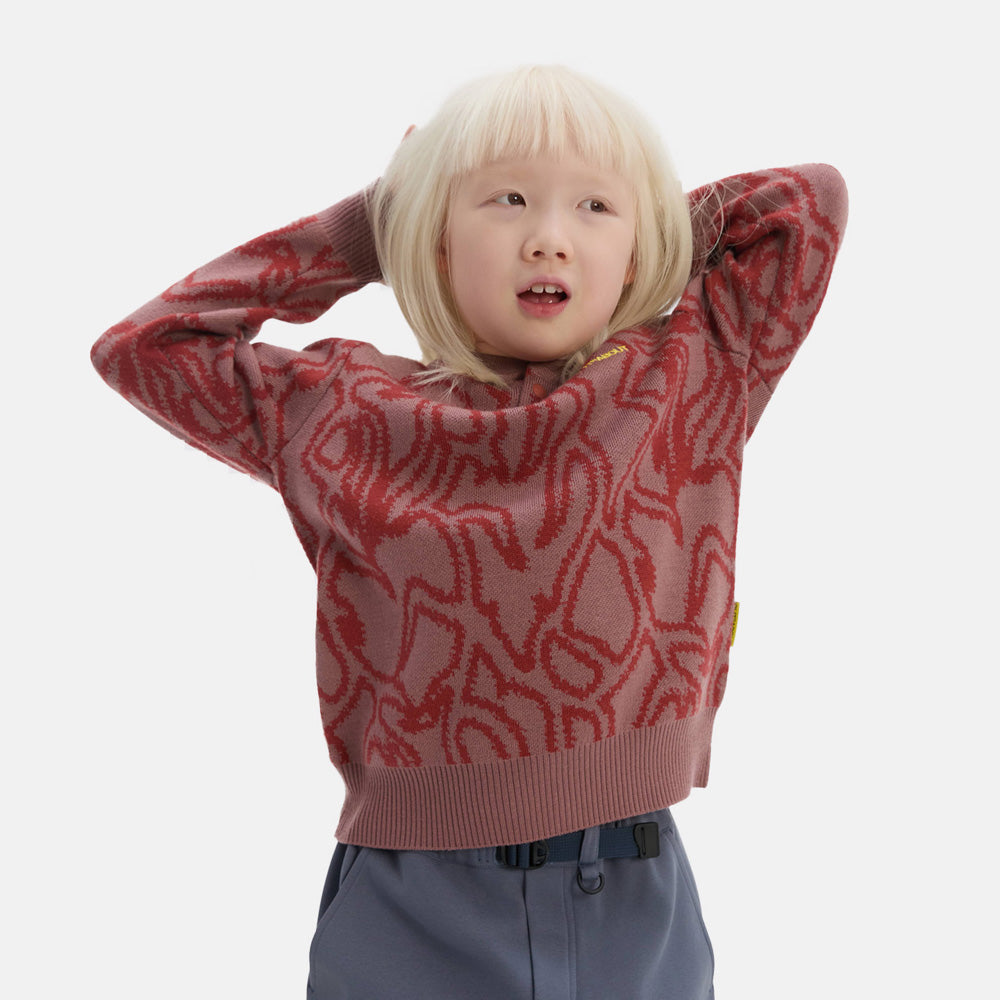 100% Merino Wool Graphic Sweater