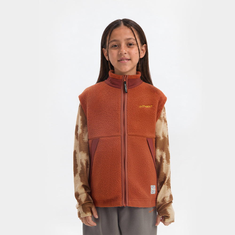 Kids Antistatic Fleece Layering Vest