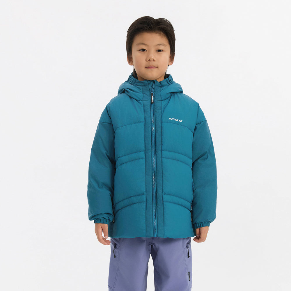 Kids 90% Goose Down Hooded Jacket