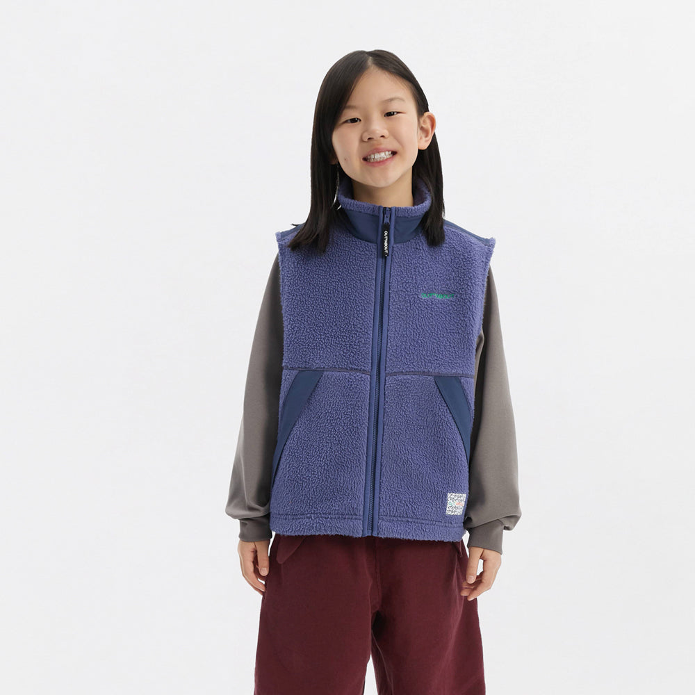 Kids Antistatic Fleece Layering Vest