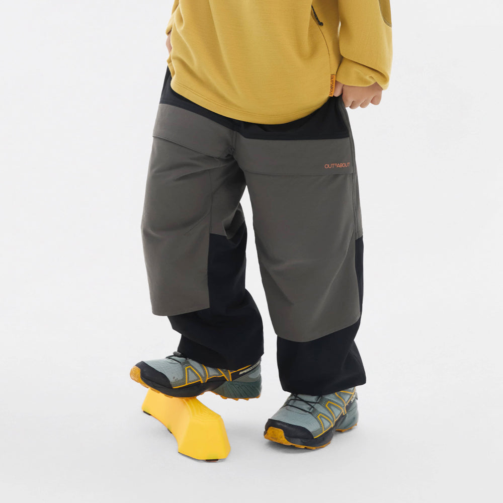 Kids Fleece Lined Water Resistant Cargo Pants