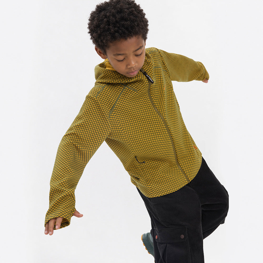 Merino Blend Hooded Jacket