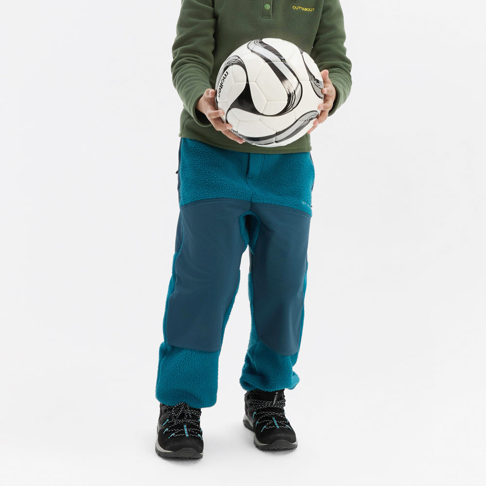 Kids Abrasion Resistant Antistatic Fleece Pants