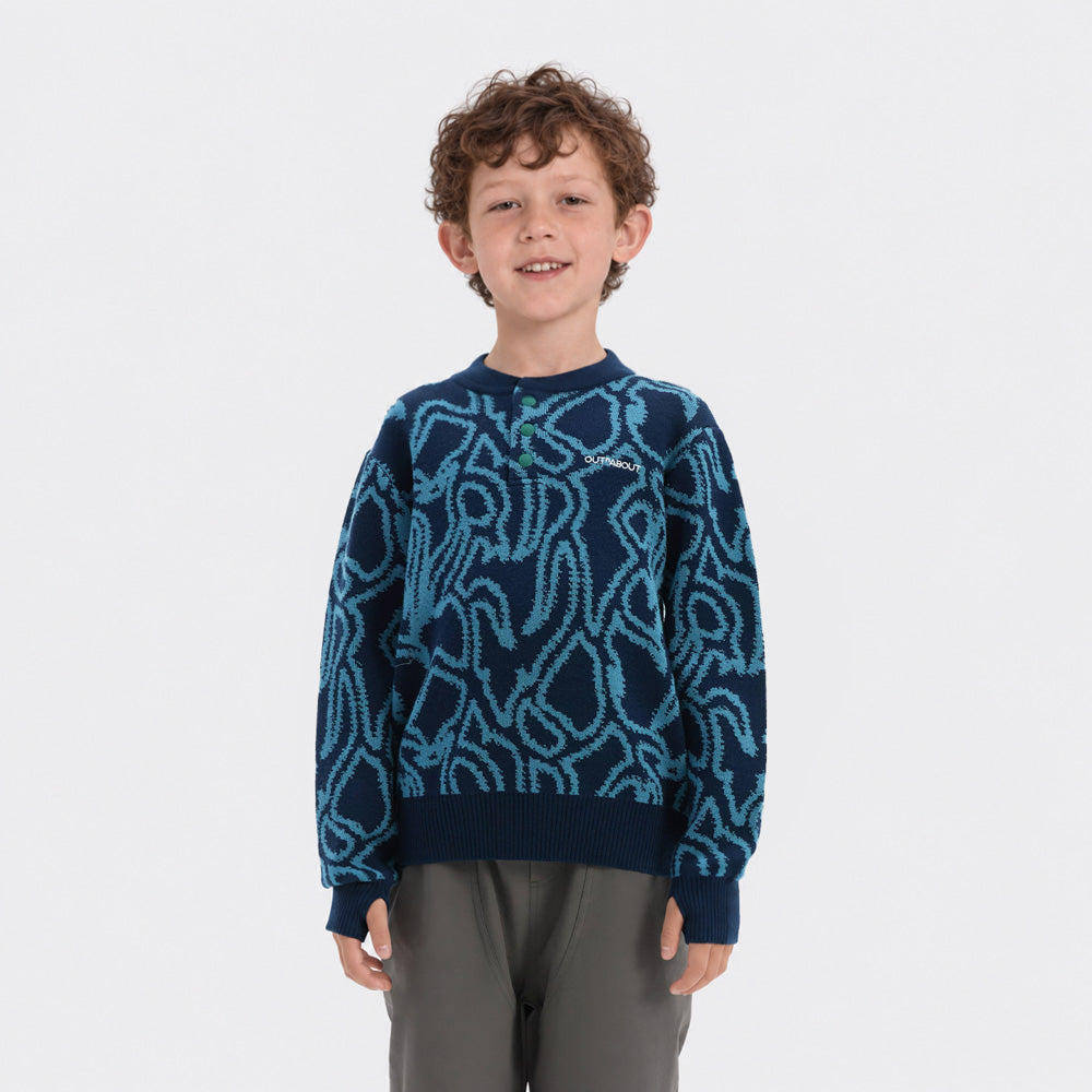 100% Merino Wool Graphic Sweater